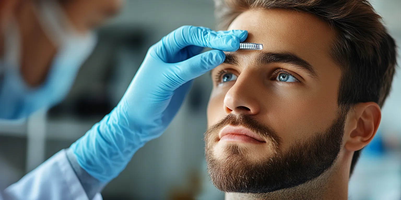 Łysienie plackowate na brodzie jak leczyć?