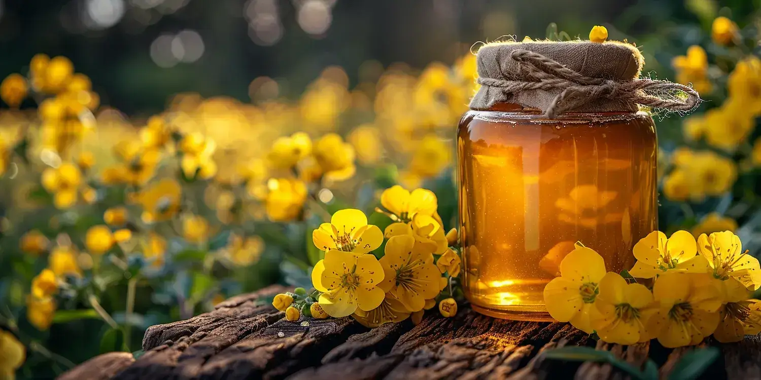 Miód gryczany na włosy