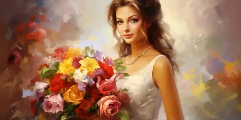  Suknia ślubna w stylu boho