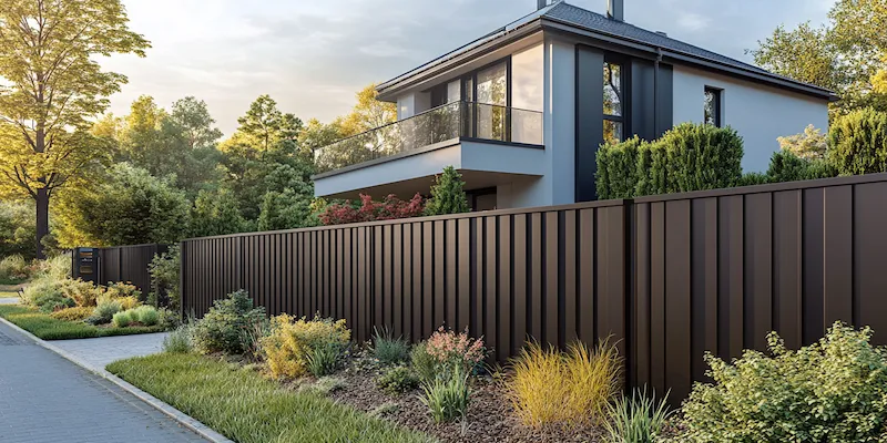 Metallzaun aus Polen