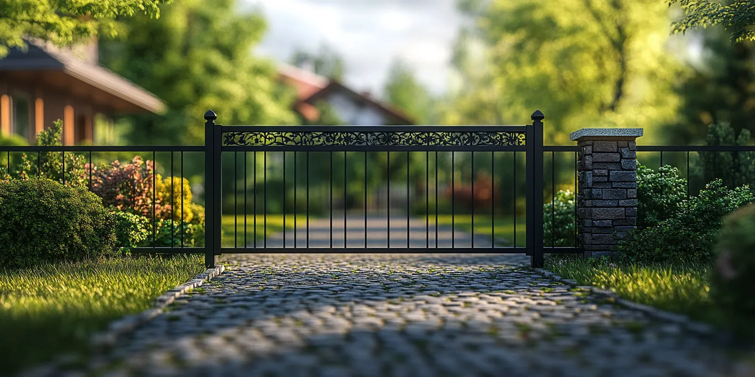 Moderne Zäune Polen