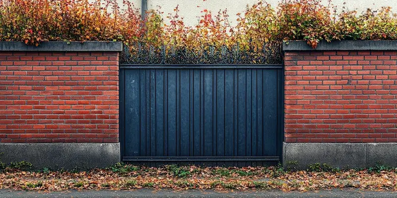 Polen Zaunbau