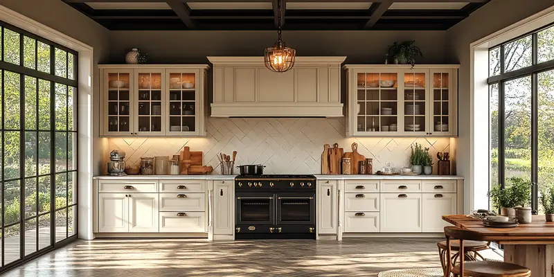 Czerwone meble kuchenne jakie ściany?