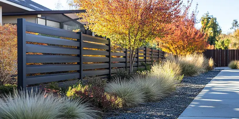 Aluminium Sichtschutzzaun aus Polen